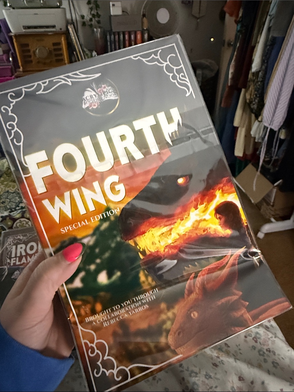 Acrylipics x Fourth Wing Special Edition - Black & Gold Collector's VR Accessory